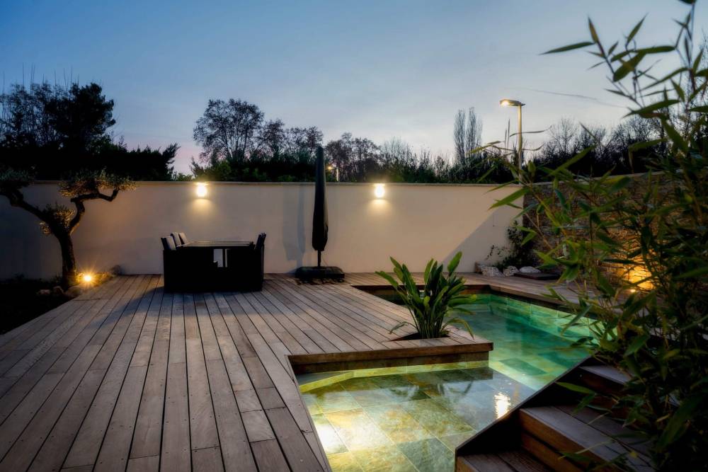 lumières piscines